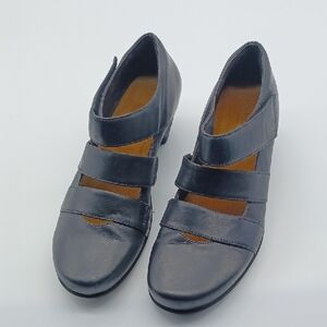 Naot Culture Mary Jane Leather Shoes Black SZ 39 US 8